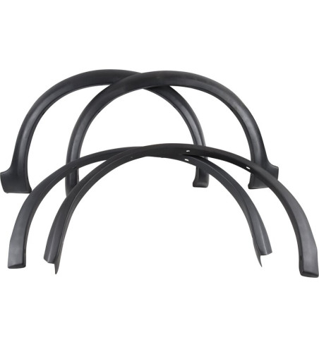 Wing flare set, front/rear, left/right