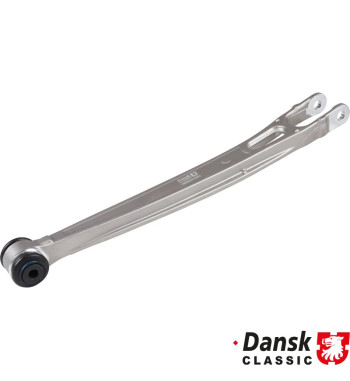 Track control arm with bushing, rear, lower