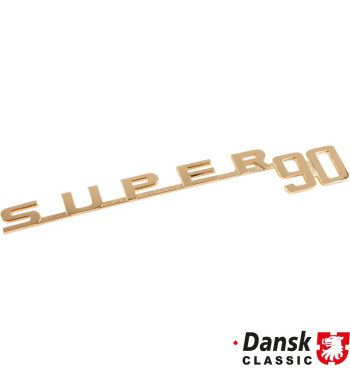 Super 90 emblem, gold