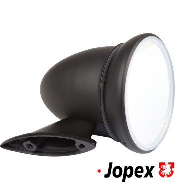 Door mirror, Racing, black, 4