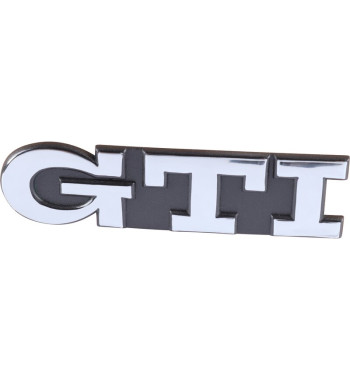 Emblem GTI, chromed letters
