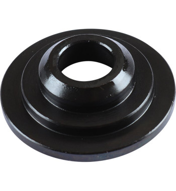 Valve spring retainer set, chromoly, 8 pieces. Use with single or dual spring setups