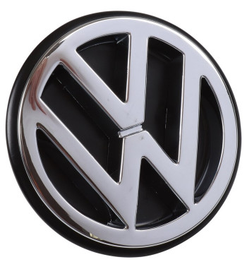 Emblem VW, for tailgate, chrome