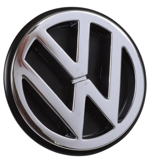 Emblem VW, for tailgate, chrome