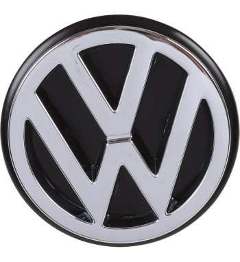 Emblem VW, for tailgate, chrome