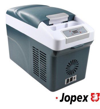Portable car refrigerator, volume 15 L, DC12/24 Volt, 40 W, with compressor