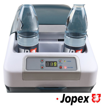 Portable car refrigerator, volume 15 L, DC12/24 Volt, 40 W, with compressor