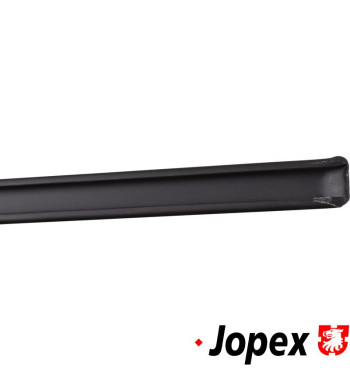 Trim set for lower sill, black, 2 pieces