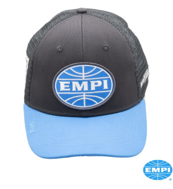 EMPI 70th Anniversary trucker hat, black/blue