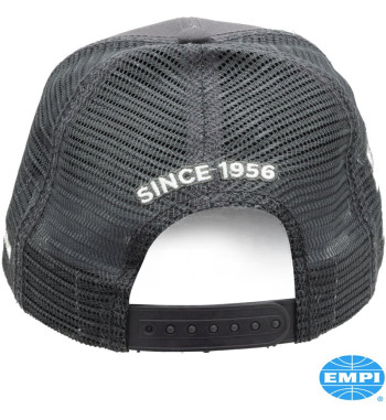 EMPI 70th Anniversary trucker hat, black/blue