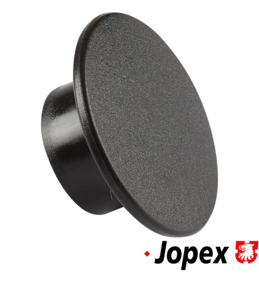 Cover plug for armrest screw, black