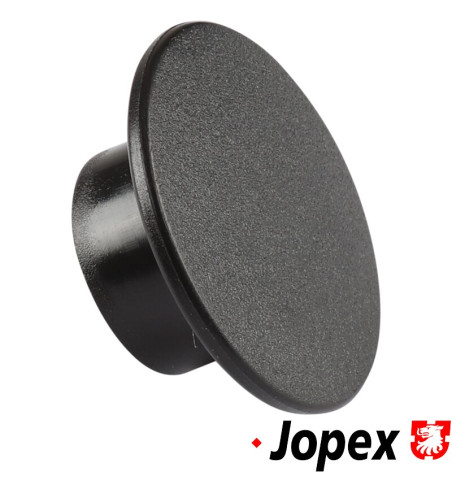 Cover plug for armrest screw, black