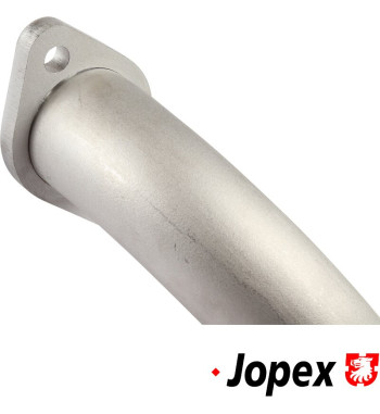 J-tube set, high performance, Ø42 mm. With flanges welded on both ends. Made of stainless steel