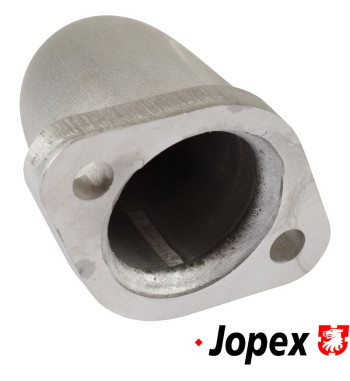 J-tube set, high performance, Ø42 mm. With flanges welded on both ends. Made of stainless steel