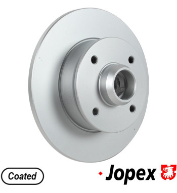 Brake disc, rear, 226x10 mm, coated