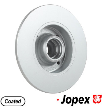 Brake disc, rear, 226x10 mm, coated