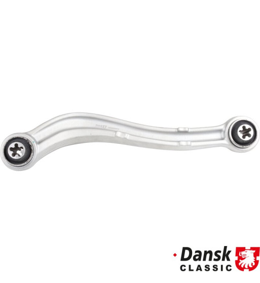 Track control arm with bushings, rear, lower, left