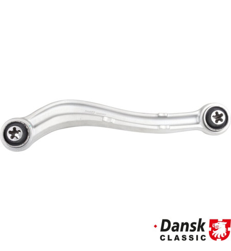 Track control arm with bushings, rear, lower, left
