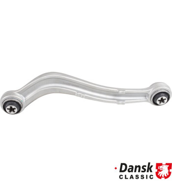 Track control arm with bushings, rear, lower, left
