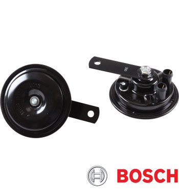 Horn set, 12 V, 350/420 Hz, with E-mark, 2 pieces