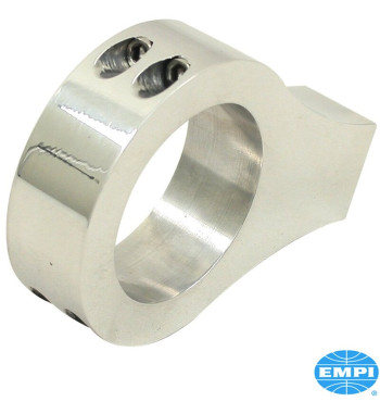 Steering damper mount, Billet style, aluminium