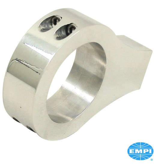 Steering damper mount, Billet style, aluminium