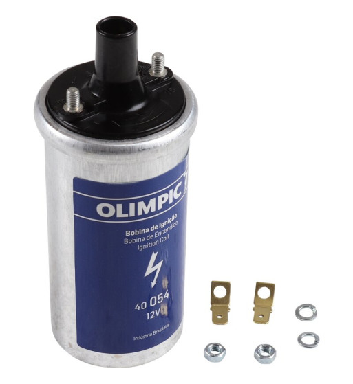 Ignition coil, 12 Volt, Olimpic Blue Coil