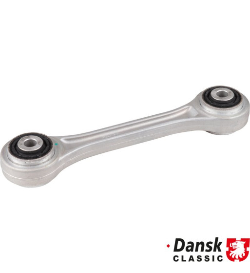 Track control arm with bushings, rear, upper, front