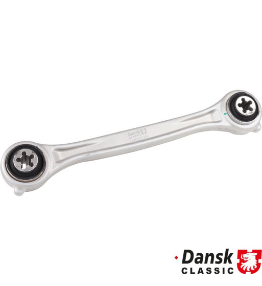 Track control arm with bushings, upper
