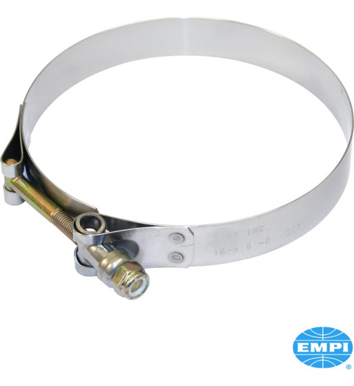 Strap for alternator, T-bolt style, stainless steel, bulk