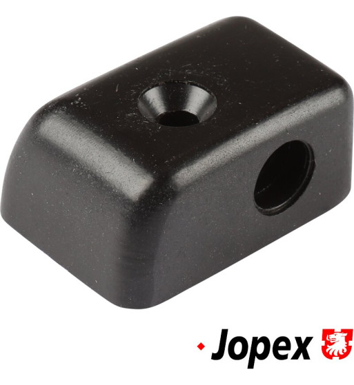 Clip for sun visor, black, right