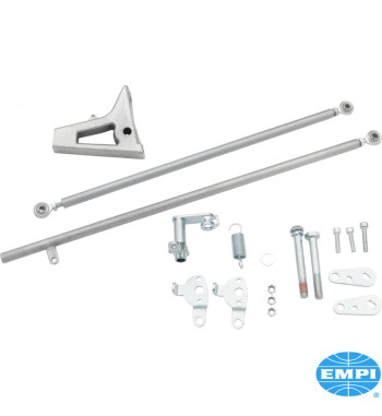 Twist accelerator linkage kit for carburettor, HPMX, EPC, Weber IDF/ICT/IDA and other brands such as Dellorto, Kadron, Brosol an