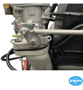 Twist accelerator linkage kit for carburettor, HPMX, EPC, Weber IDF/ICT/IDA and other brands such as Dellorto, Kadron, Brosol an