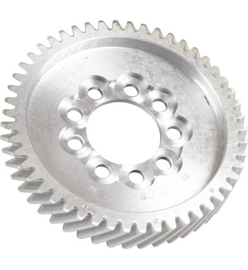 Adjustabe camshaft gear, aluminium
