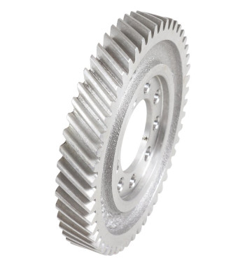 Adjustabe camshaft gear, aluminium