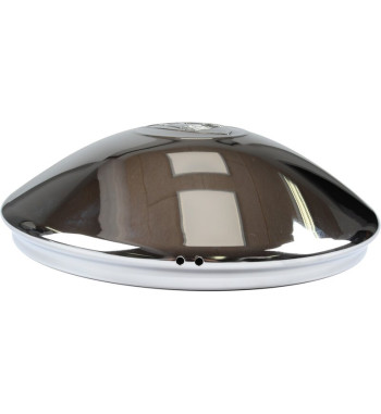Hub cap with Wolfsburg logo. For 4 lug wheels. Chromed