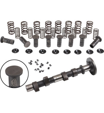 Engle racing master camshaft set II, W-110, dual springs, with phosphate coated cam followers with EDM hole