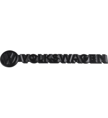 Emblemat Volkswagen z logo VW na klapę bagażnika, czarny