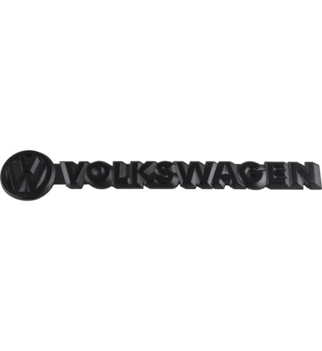 Emblemat Volkswagen z logo VW na klapę bagażnika, czarny
