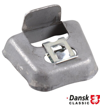 Bracket for parcel shelf with clip, electro galvanised. 4 pieces needed per vehicle