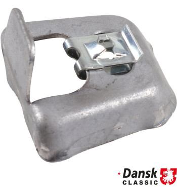 Bracket for parcel shelf with clip, electro galvanised. 4 pieces needed per vehicle