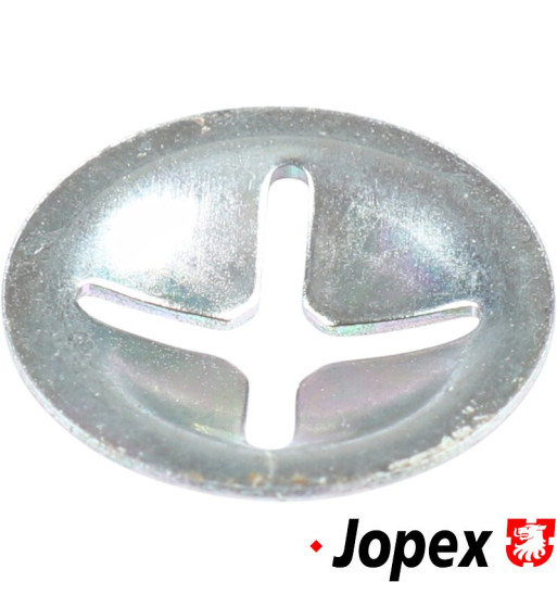 Clip for emblem. Fits pin diameter of approx. 2.5 mm