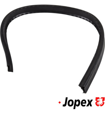 Seal for door hinge pillar cover plate