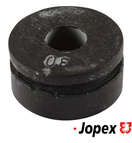 Grommet between wiper motor and body