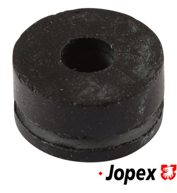 Grommet between wiper motor and body