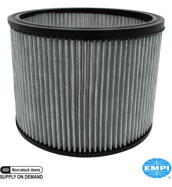 Air filter element, gauze, oval, 6 high