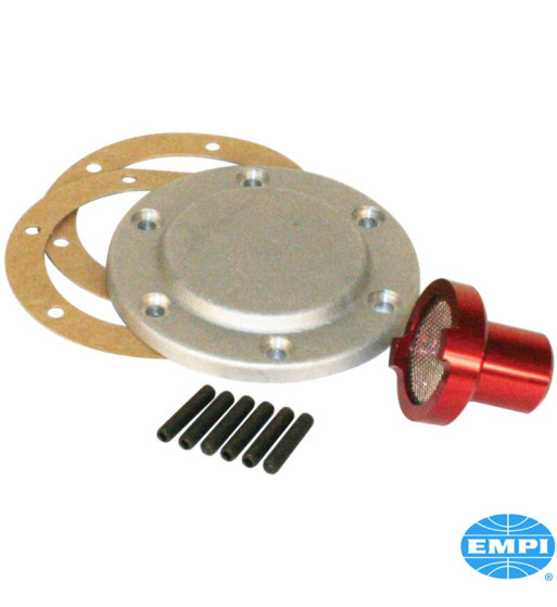 Oil suction kit with submerged pick-up extension