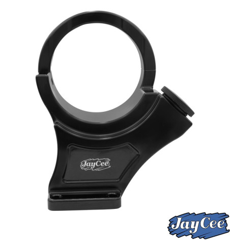 Alternator stand, Billet style aluminium, black anodized, 12 Volt