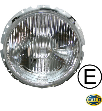 Headlight, H4, with E-mark, left/right
