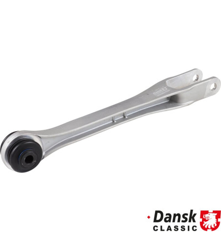 Track control arm with bushing, rear, lower, front